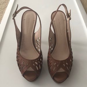 Brown heels
